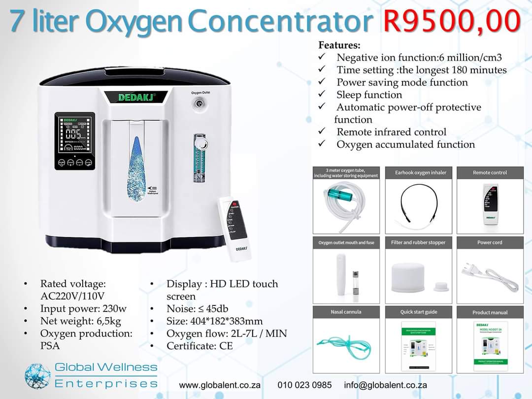 Oxygen Concentrator 7L